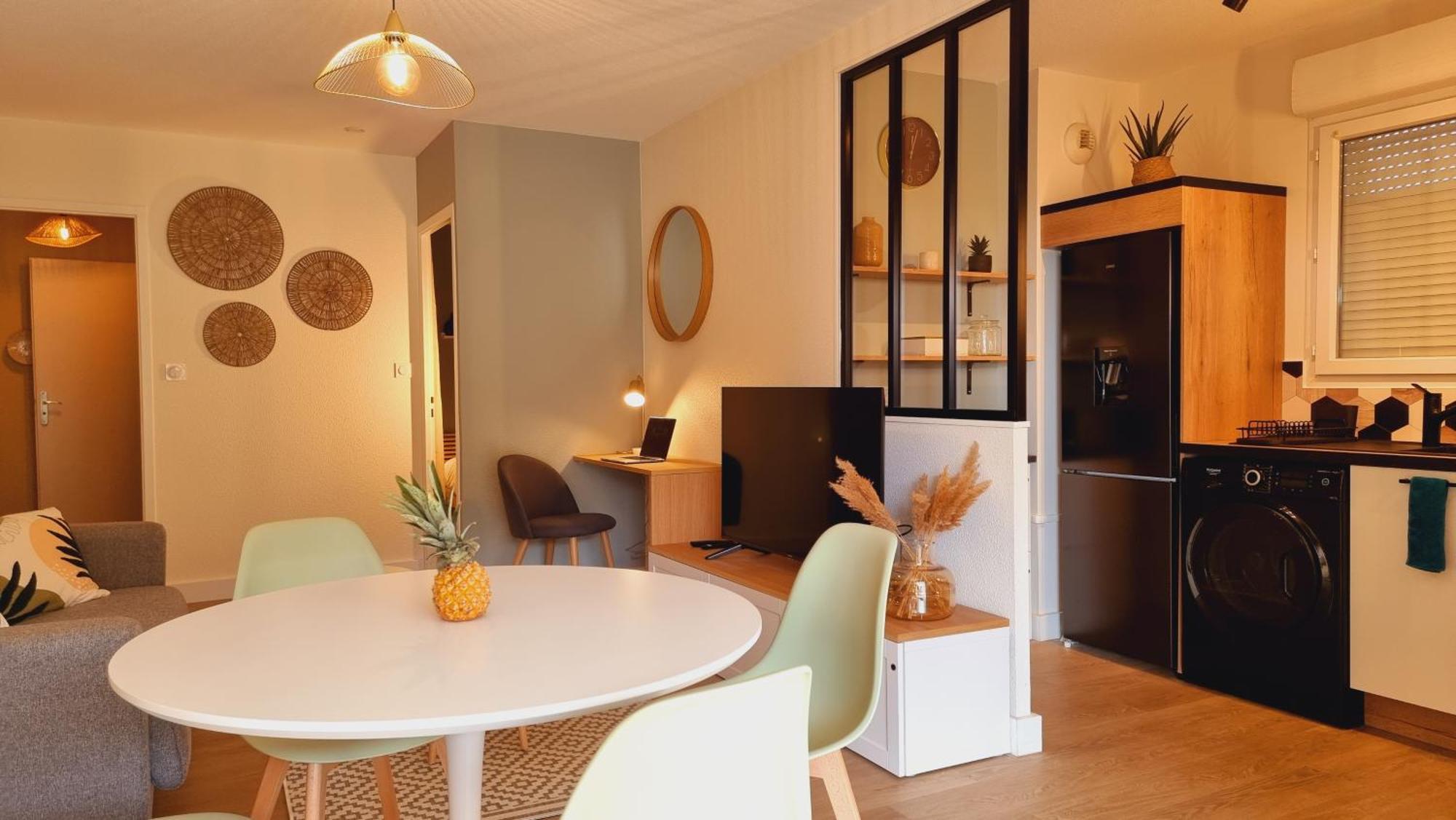 T2 Quartier Mermoz, 2 Places De Parking Privees 파미에 외부 사진
